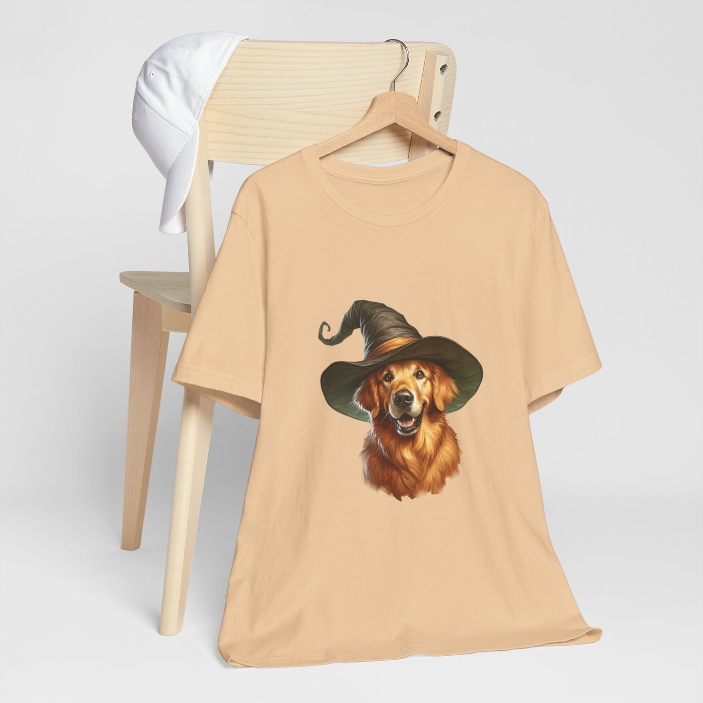 Wizard Golden Retriever Tee