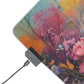 RGB LED Mouse Pad - Wild Flowers