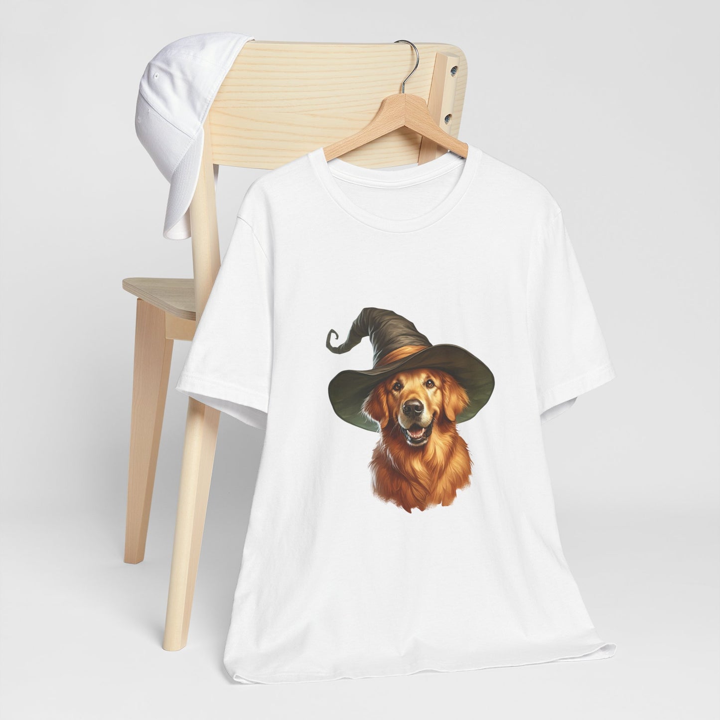 Wizard Golden Retriever Tee