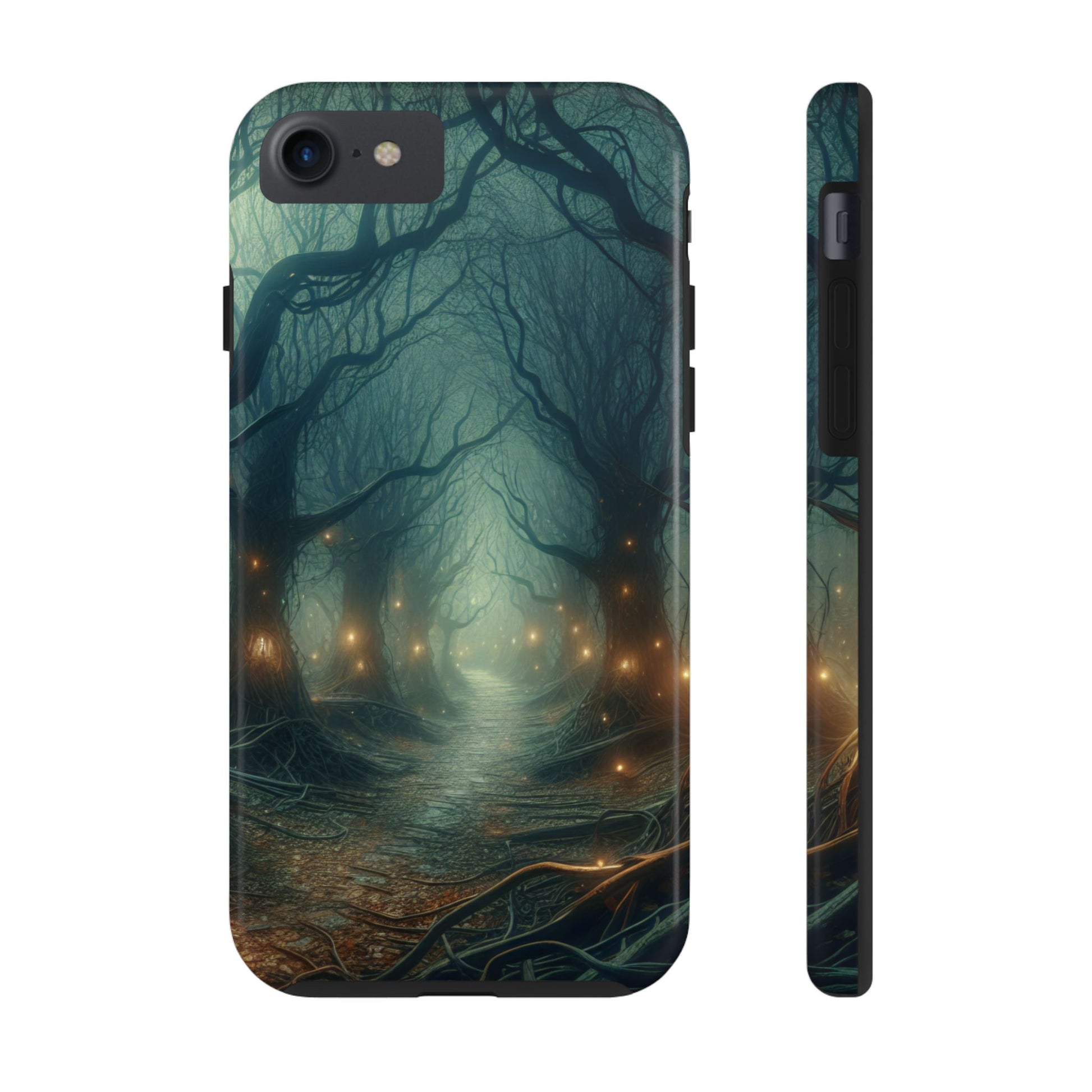 Phone Case, Witches' Road Design, Halloween Gifts, Protective Phone Cover, Spooky Accessories, Unique Phone Cases - Resonating Crystal Creations