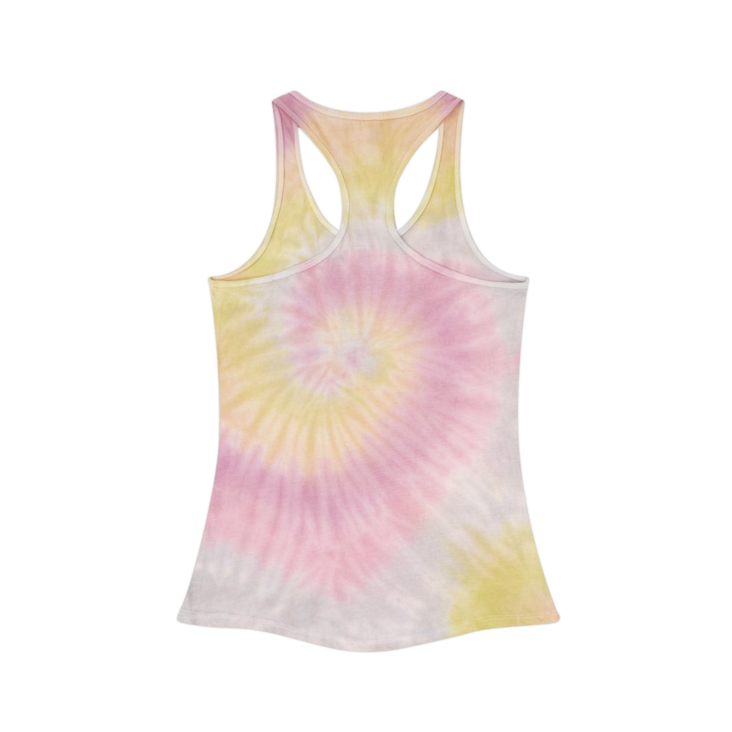 Tie Dye Tank Top Stay Weird Racerback Sleeveless Shirt