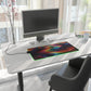 RGB LED Mouse Pad - Abstract Rainbow Design