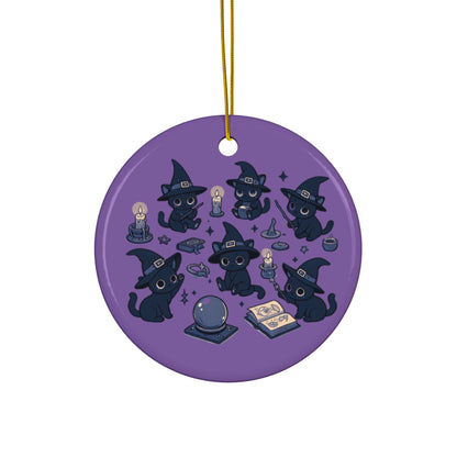 Ceramic Ornament - Kitten Coven