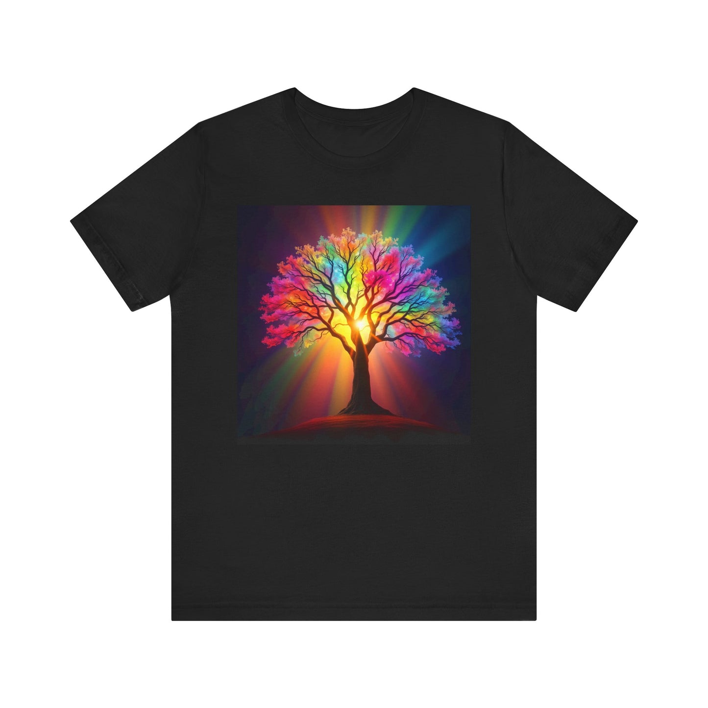 Vibrant Rainbow Tree of Life T-Shirt