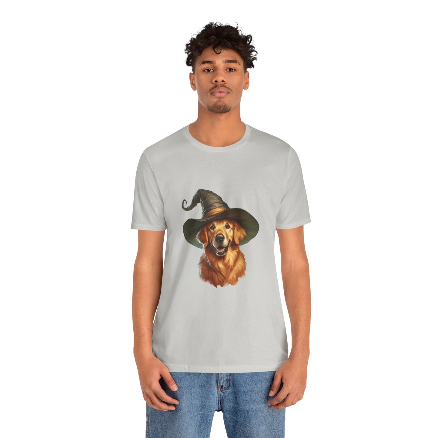 Wizard Golden Retriever Tee