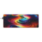 RGB LED Mouse Pad - Abstract Rainbow Design