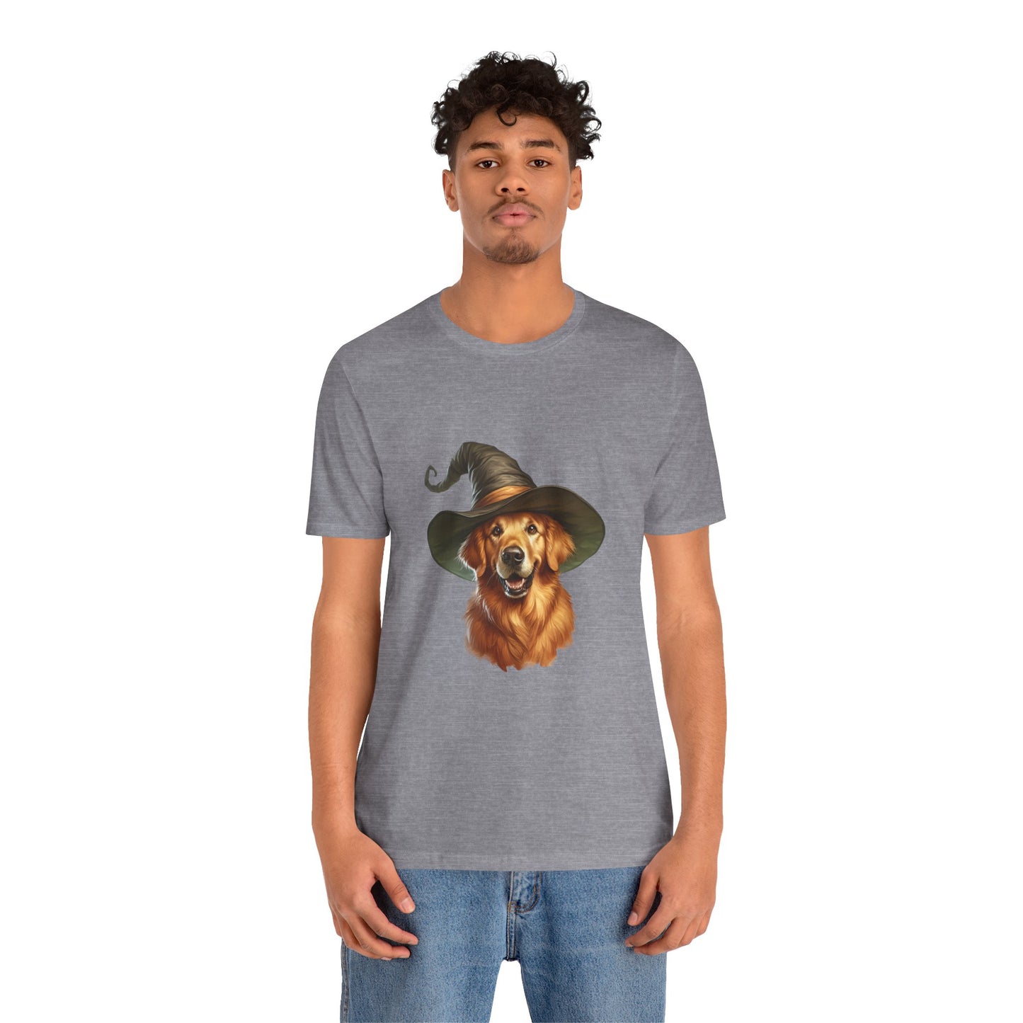 Wizard Golden Retriever Tee