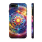 Vivid Geometric Art Tough Phone Cases - Resonating Crystal Creations