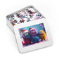 Jigsaw Puzzle - Cute Furry Monsters Christmas