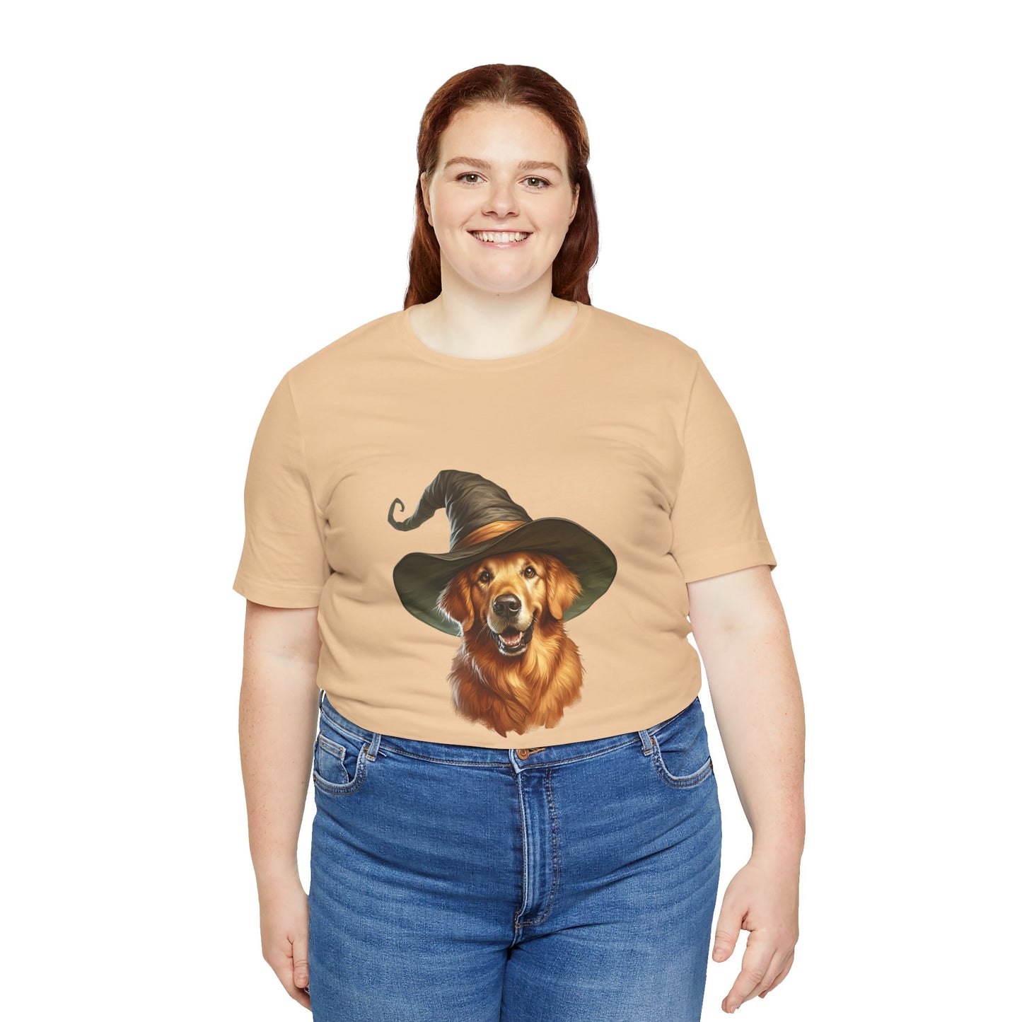 Wizard Golden Retriever Tee