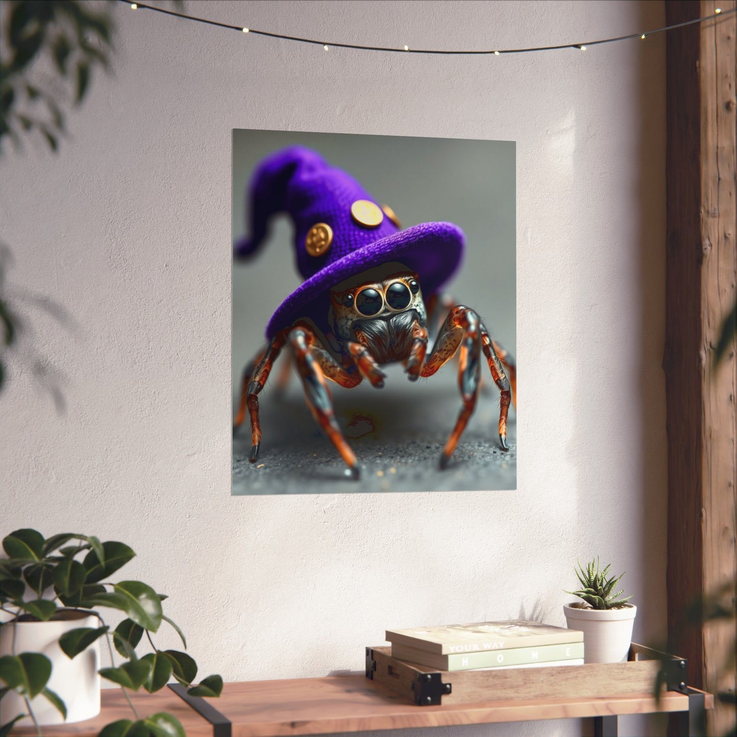 Spider Wizard Poster