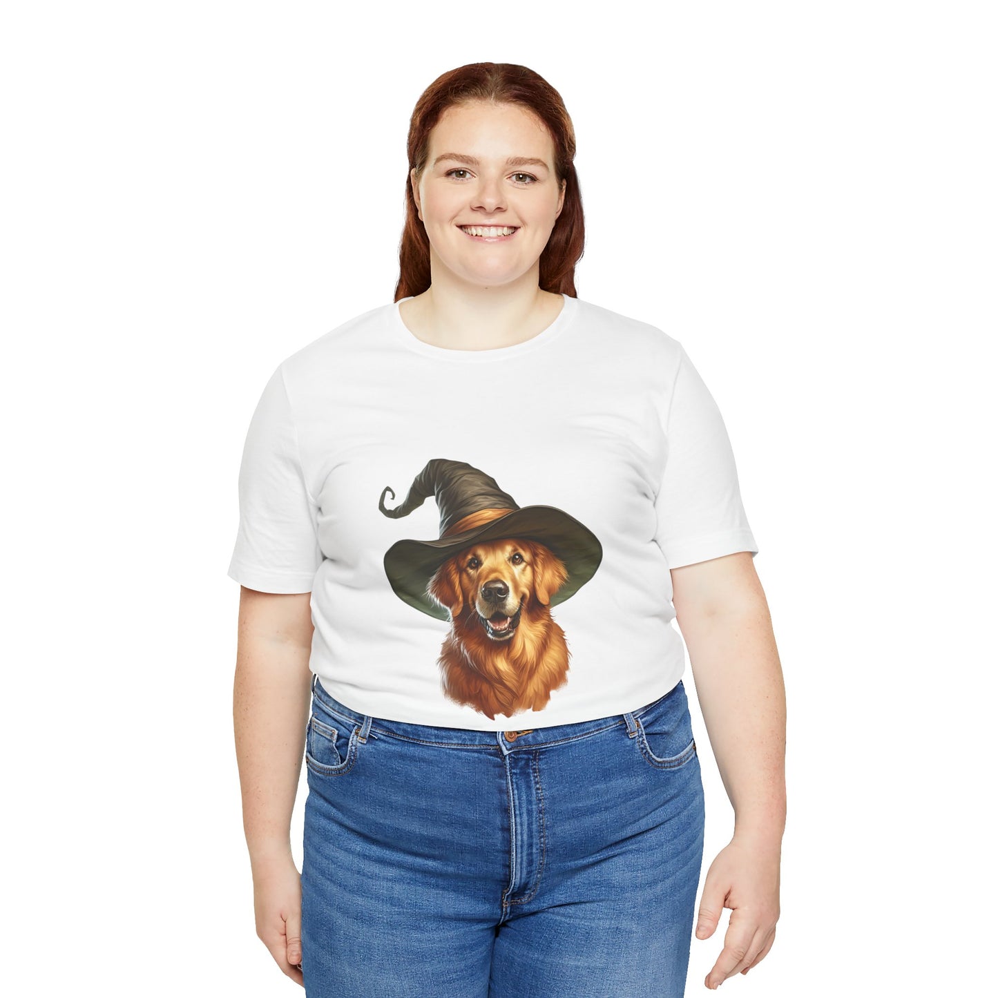 Wizard Golden Retriever Tee