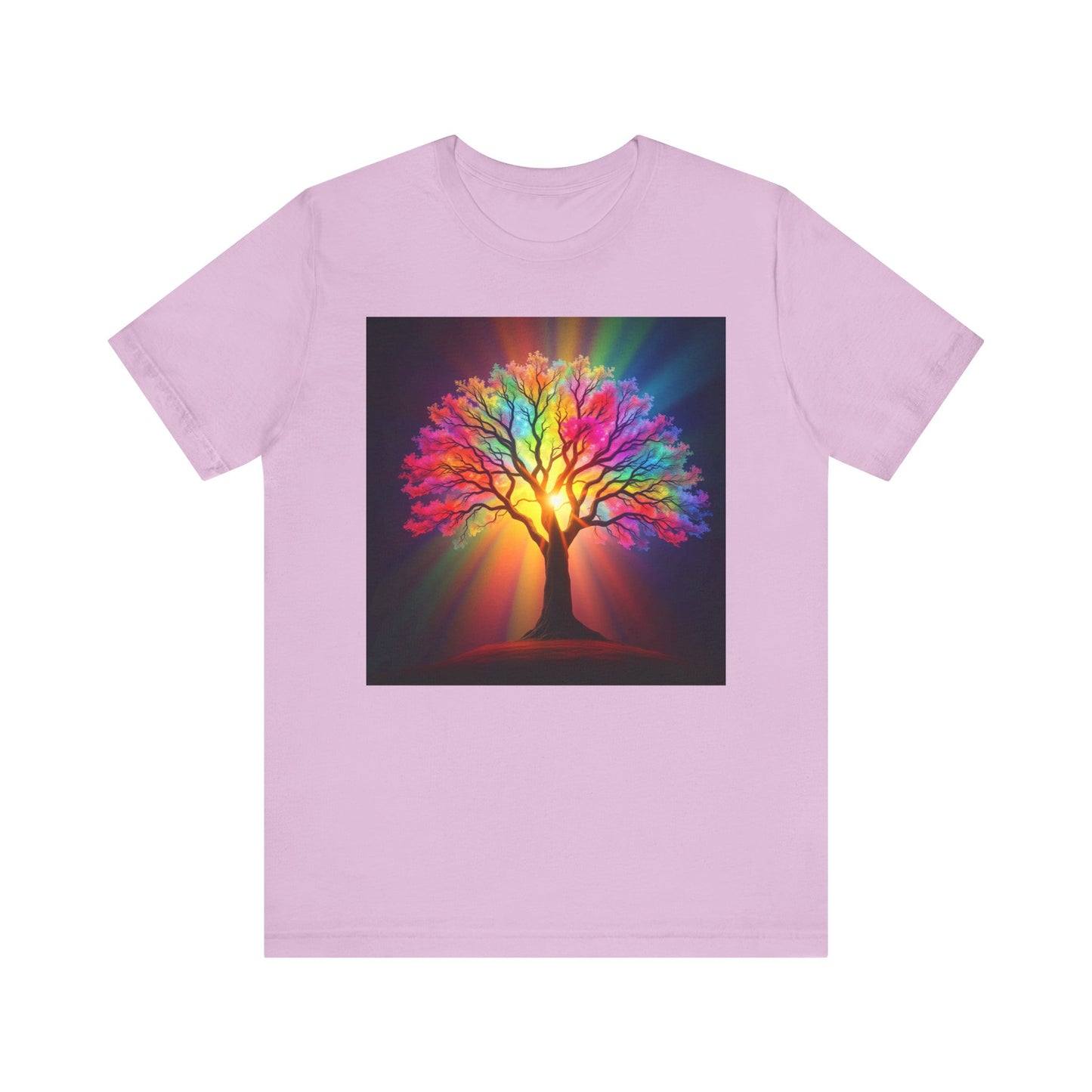 Vibrant Rainbow Tree of Life T-Shirt