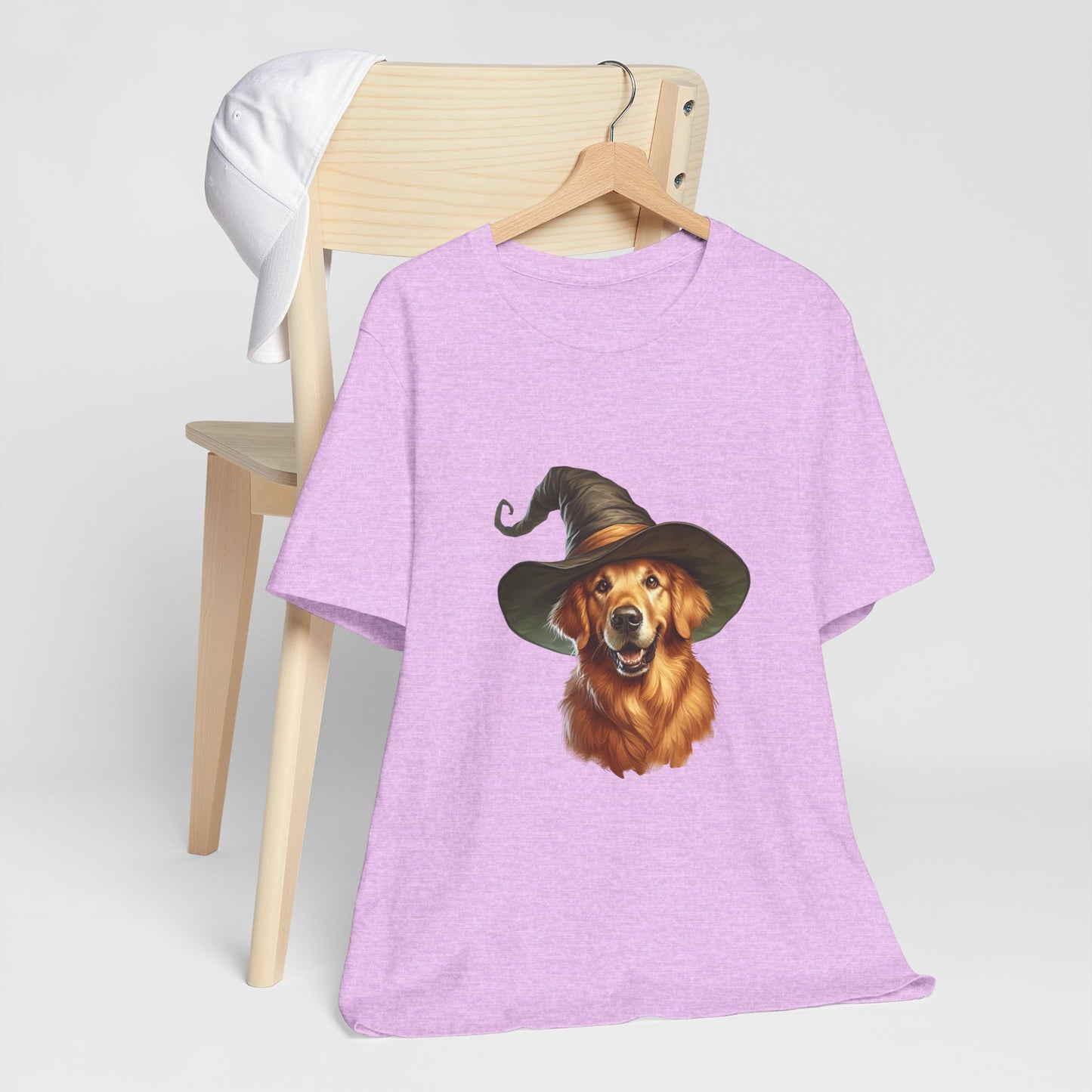 Wizard Golden Retriever Tee