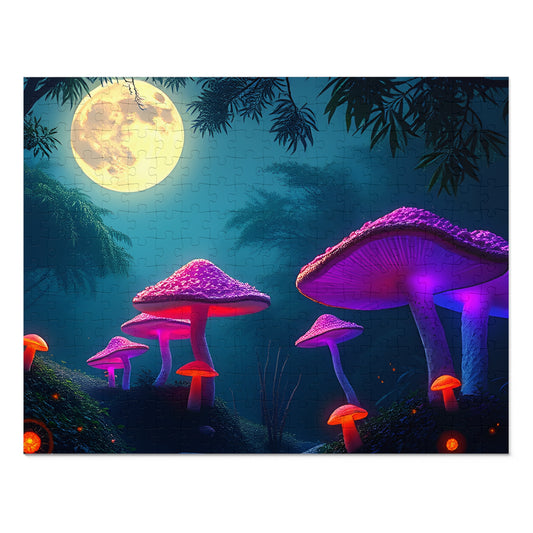 Jigsaw Puzzle: Mushroom Forest