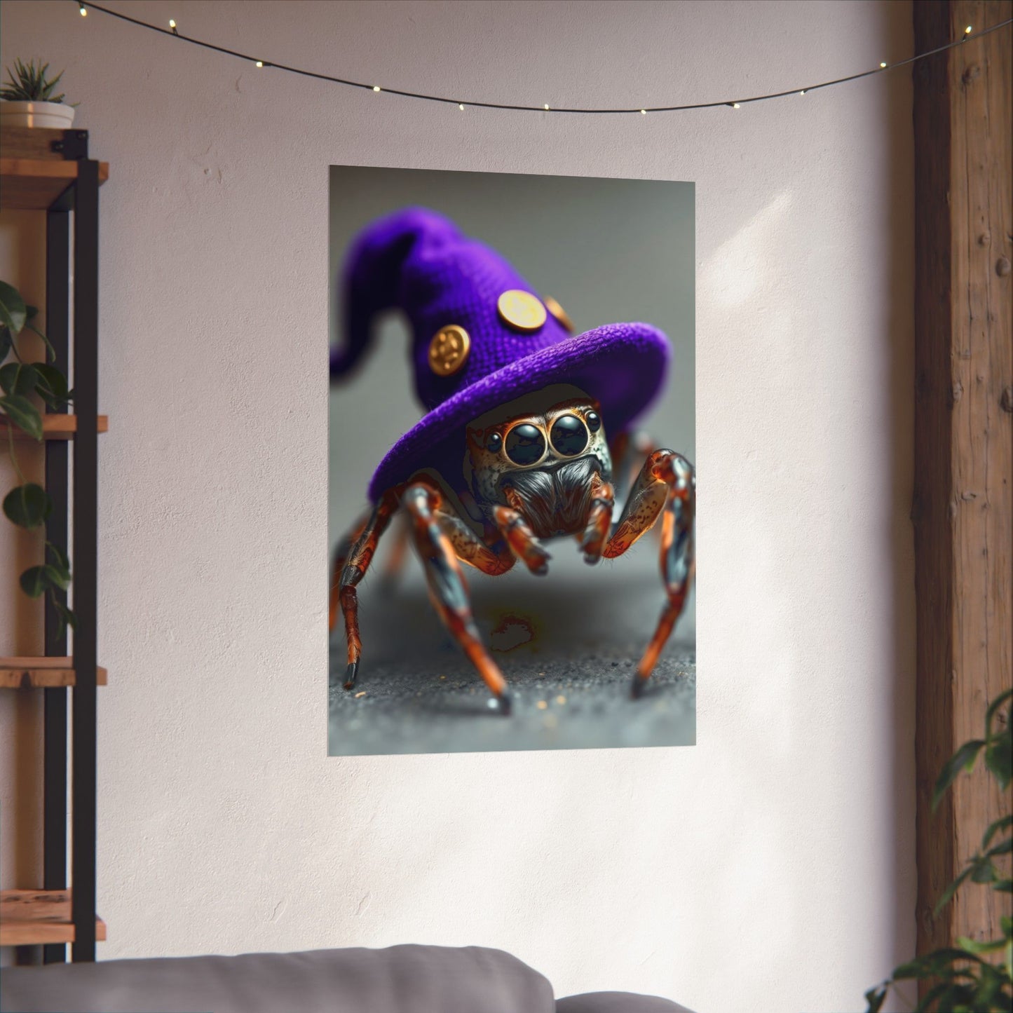 Spider Wizard Poster