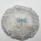 Resin Geode Orgone Charging Plate with Dragonfly