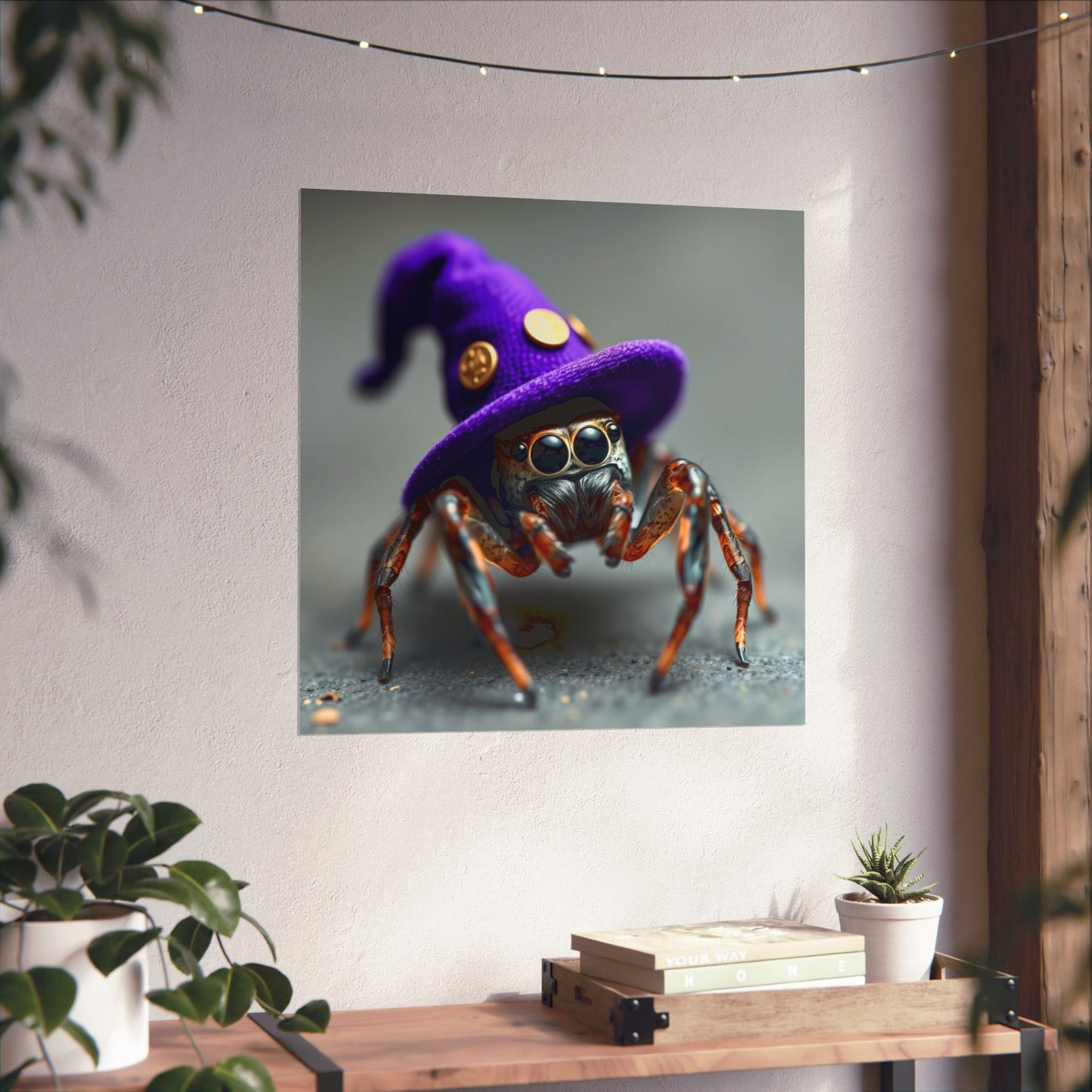 Spider Wizard Poster