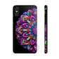 Neon Mandala Tough Phone Cases - Resonating Crystal Creations