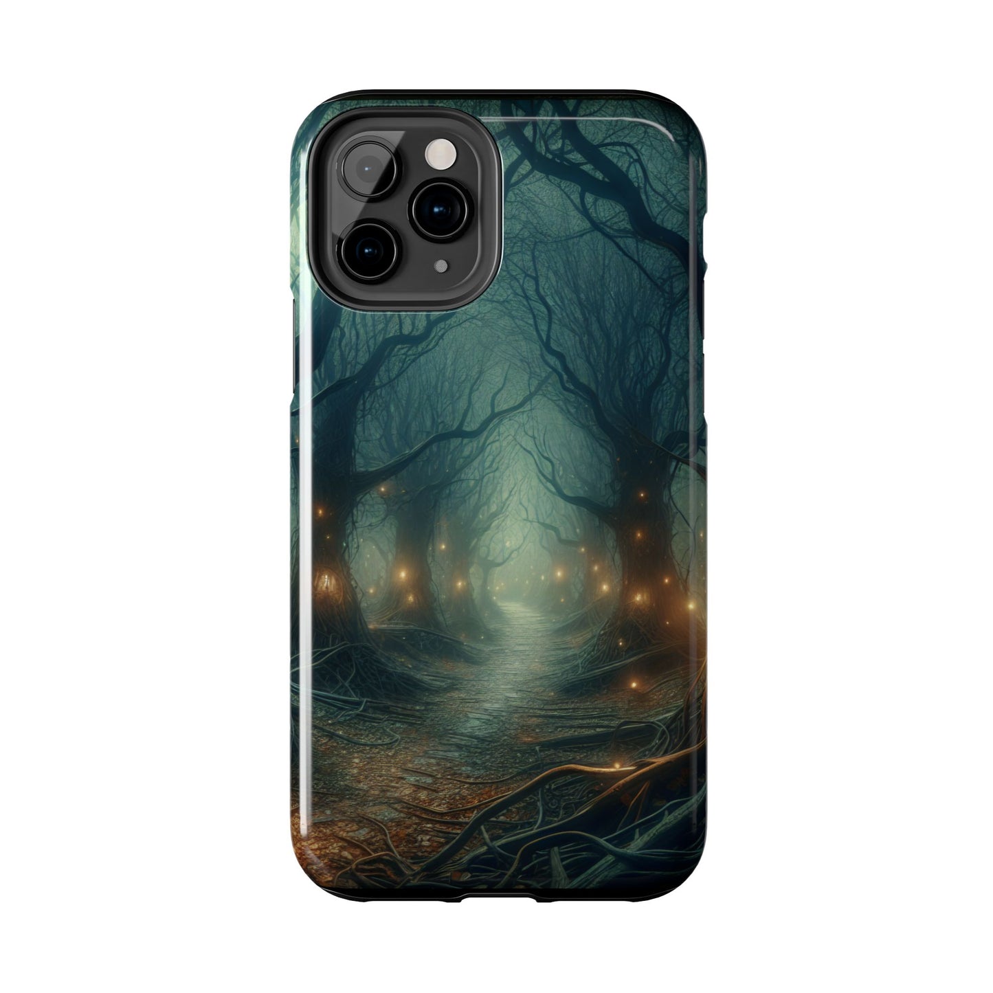 Phone Case, Witches' Road Design, Halloween Gifts, Protective Phone Cover, Spooky Accessories, Unique Phone Cases - Resonating Crystal Creations