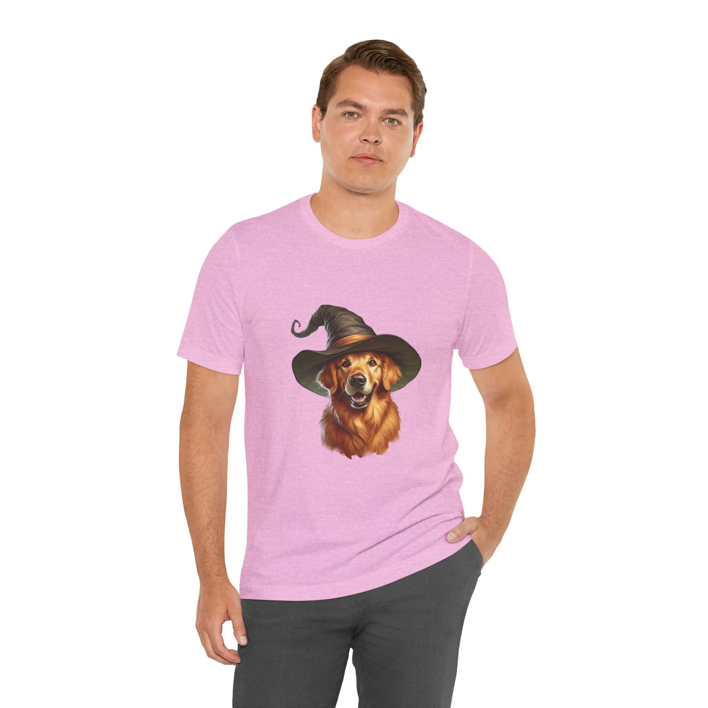 Wizard Golden Retriever Tee