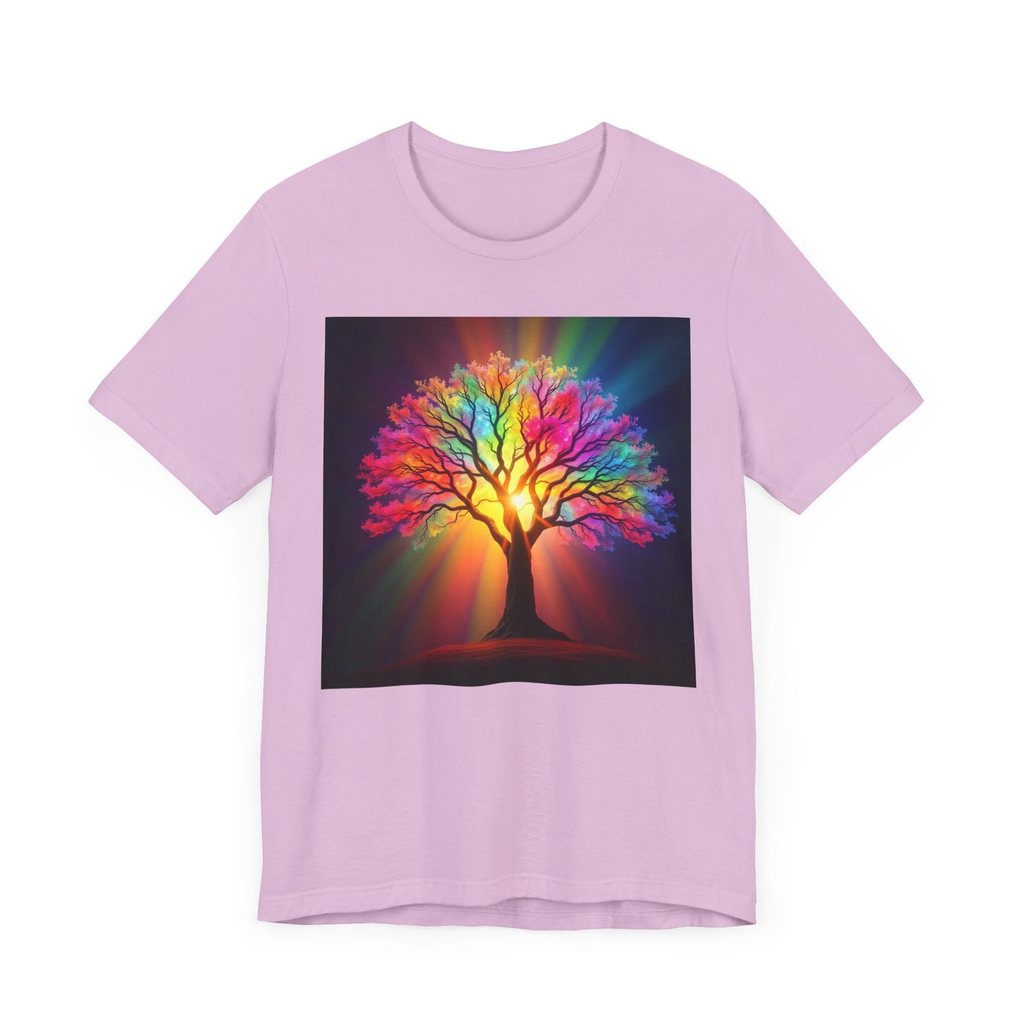 Vibrant Rainbow Tree of Life T-Shirt