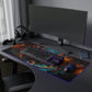 RGB LED Mouse Pad - Steampunk Control Room Design