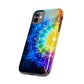 Radiant Rainbow Mandala Tough Phone Case – Vibrant Protection with Spiritual Flair - Resonating Crystal Creations