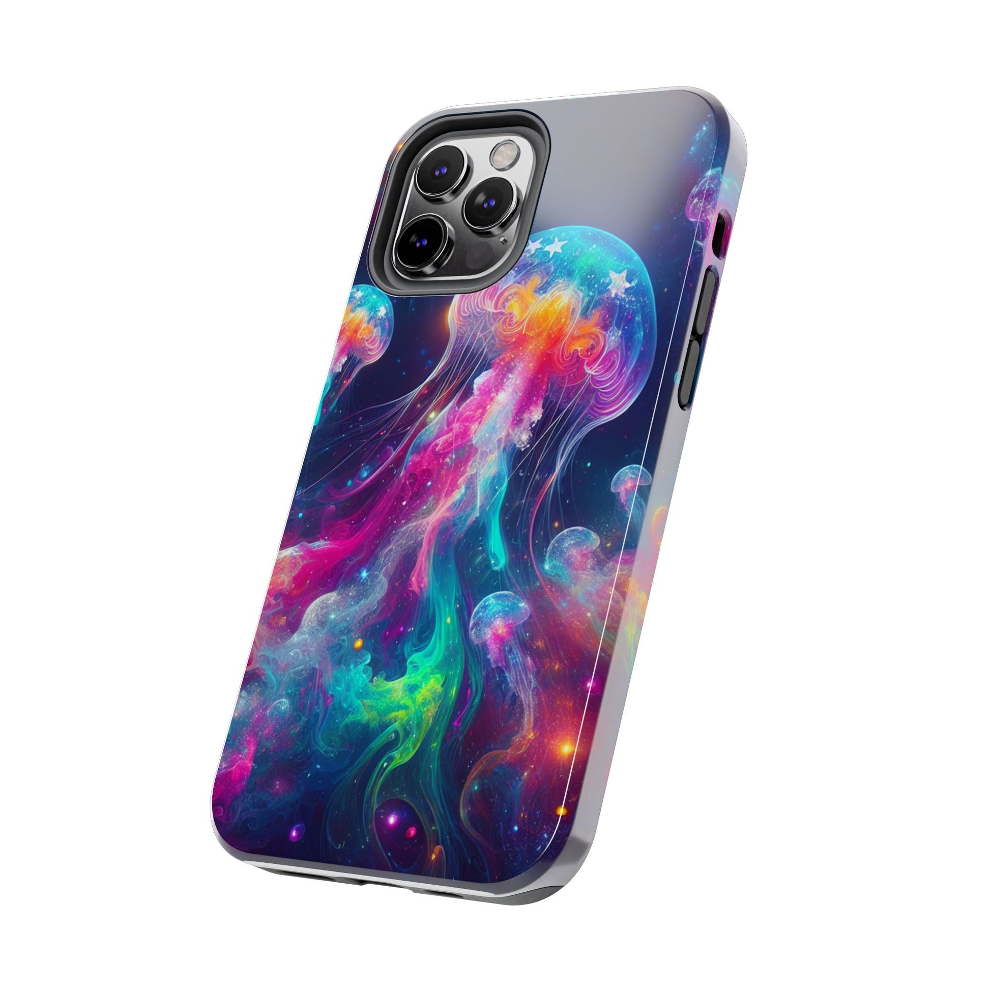 Space Jellyfish Tough Phone Cases - Resonating Crystal Creations