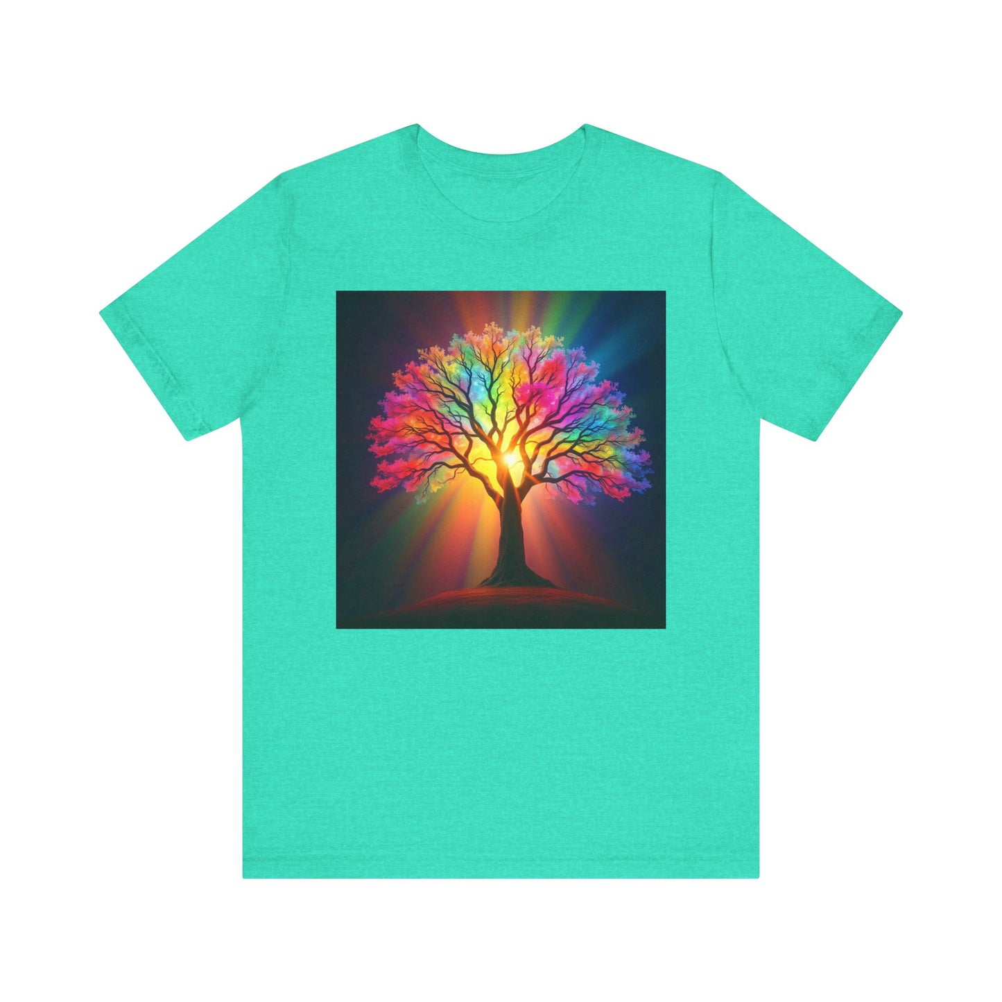 Vibrant Rainbow Tree of Life T-Shirt