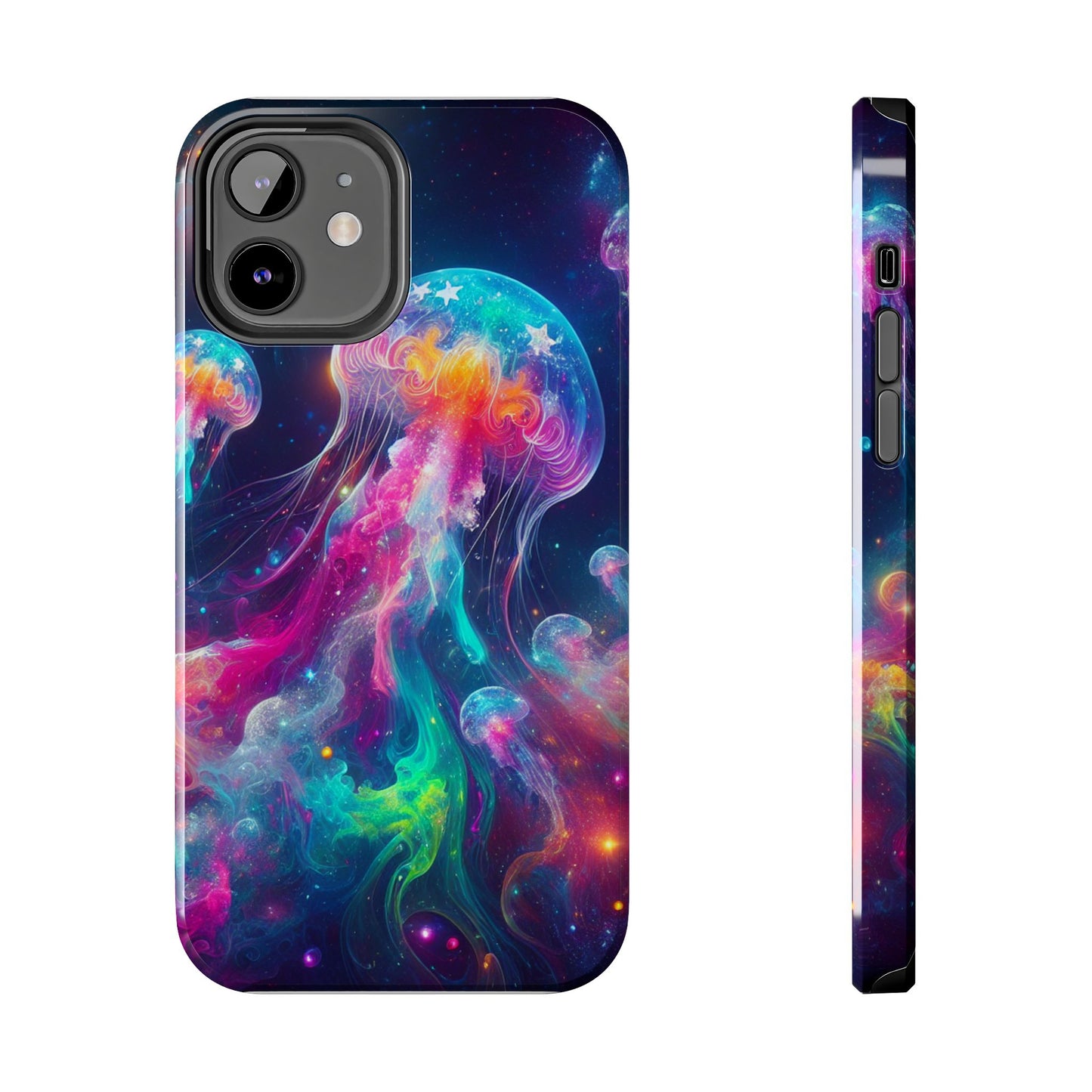 Space Jellyfish Tough Phone Cases - Resonating Crystal Creations