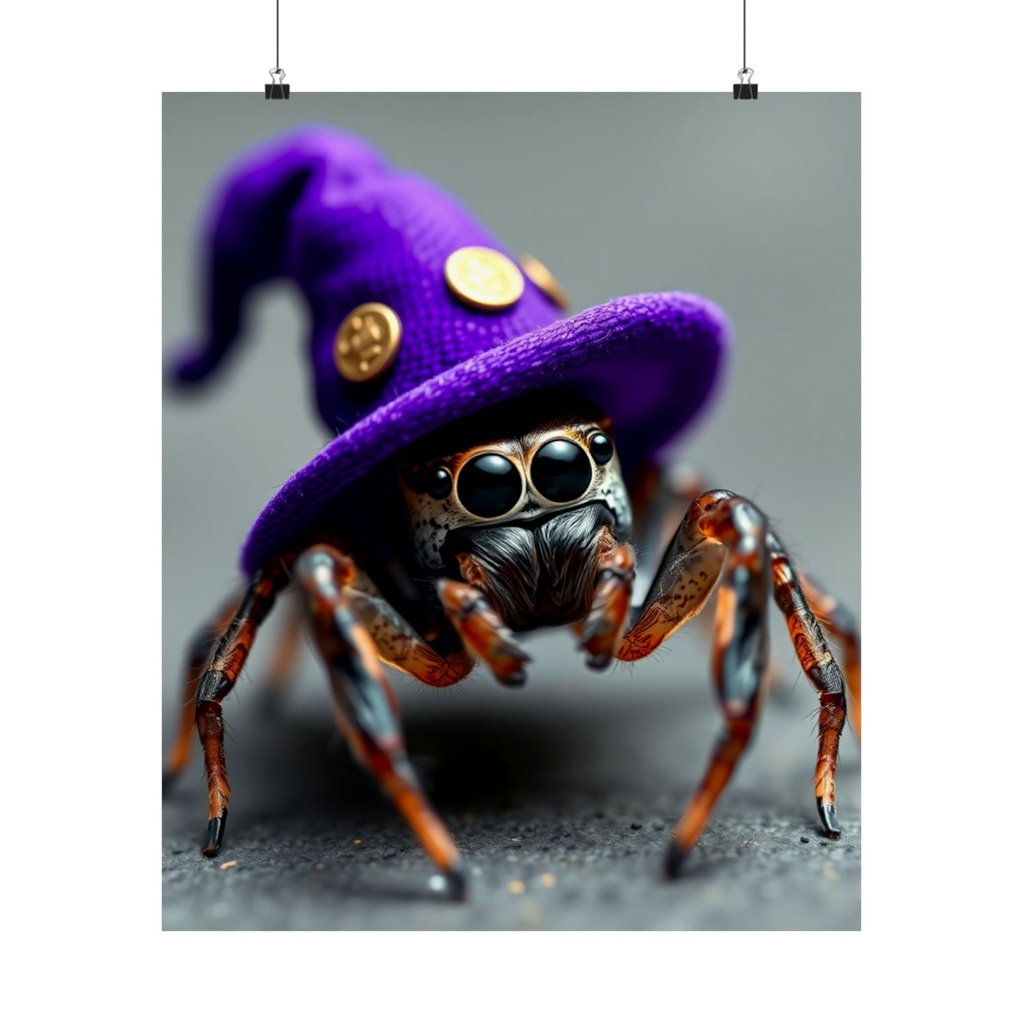 Spider Wizard Poster