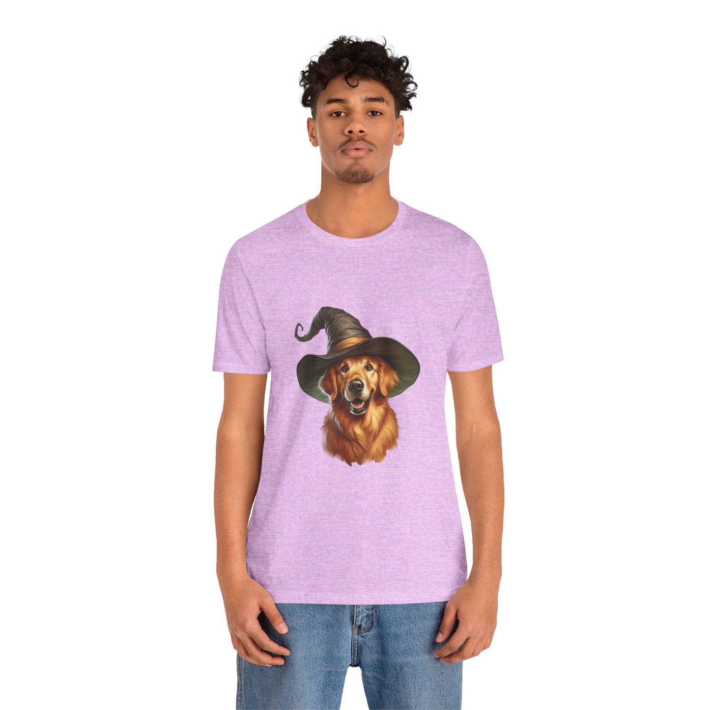 Wizard Golden Retriever Tee