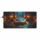 RGB LED Mouse Pad - Steampunk Control Room Design