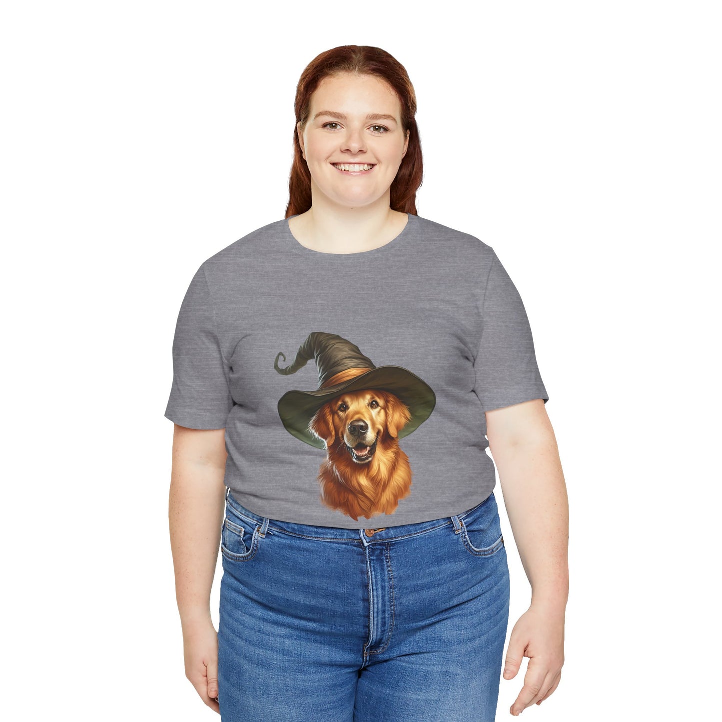 Wizard Golden Retriever Tee