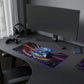 RGB LED Gaming Mouse Pad - Futuristic Esports Arena Design