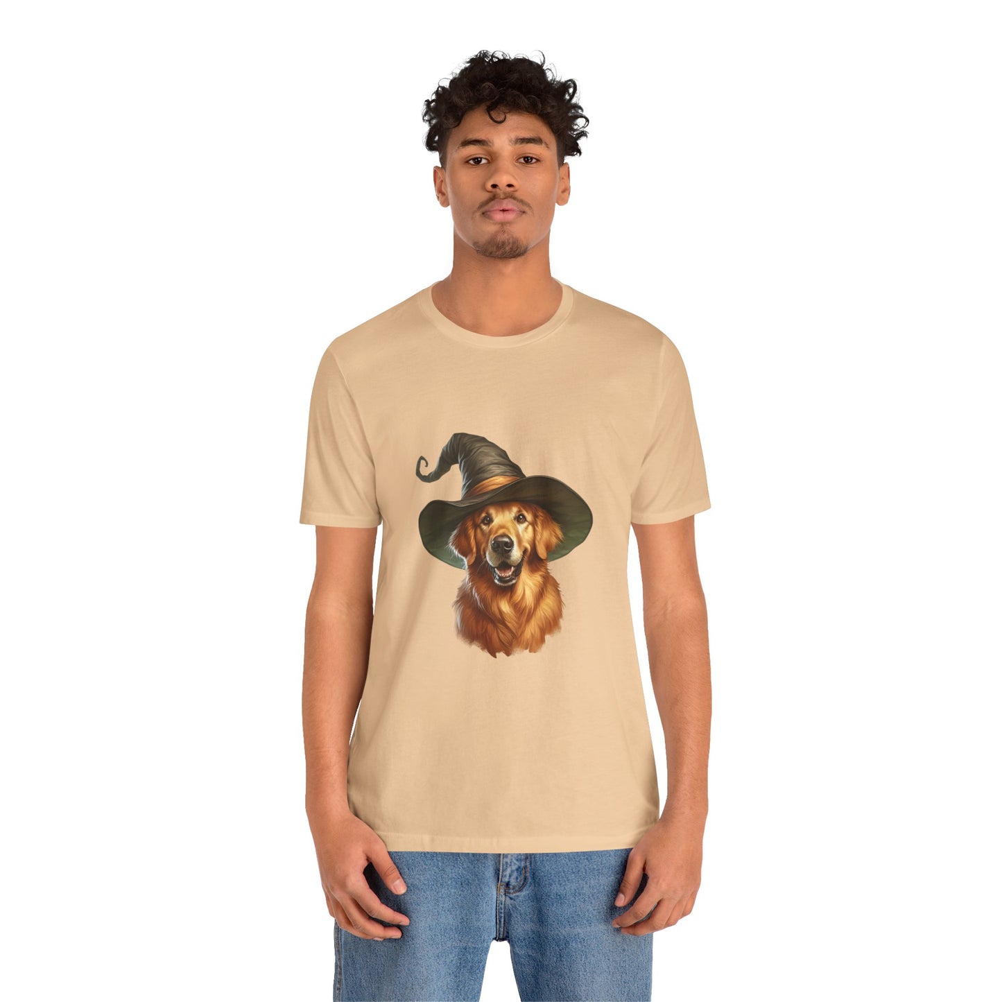 Wizard Golden Retriever Tee