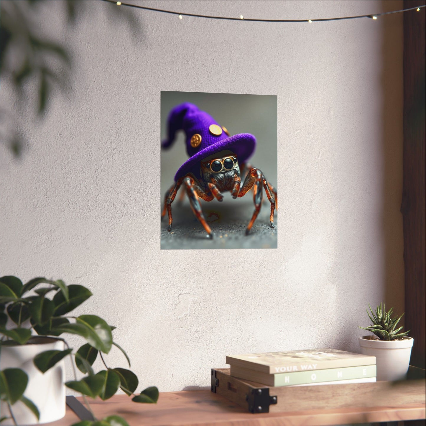 Spider Wizard Poster