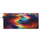 RGB LED Mouse Pad - Abstract Rainbow Design