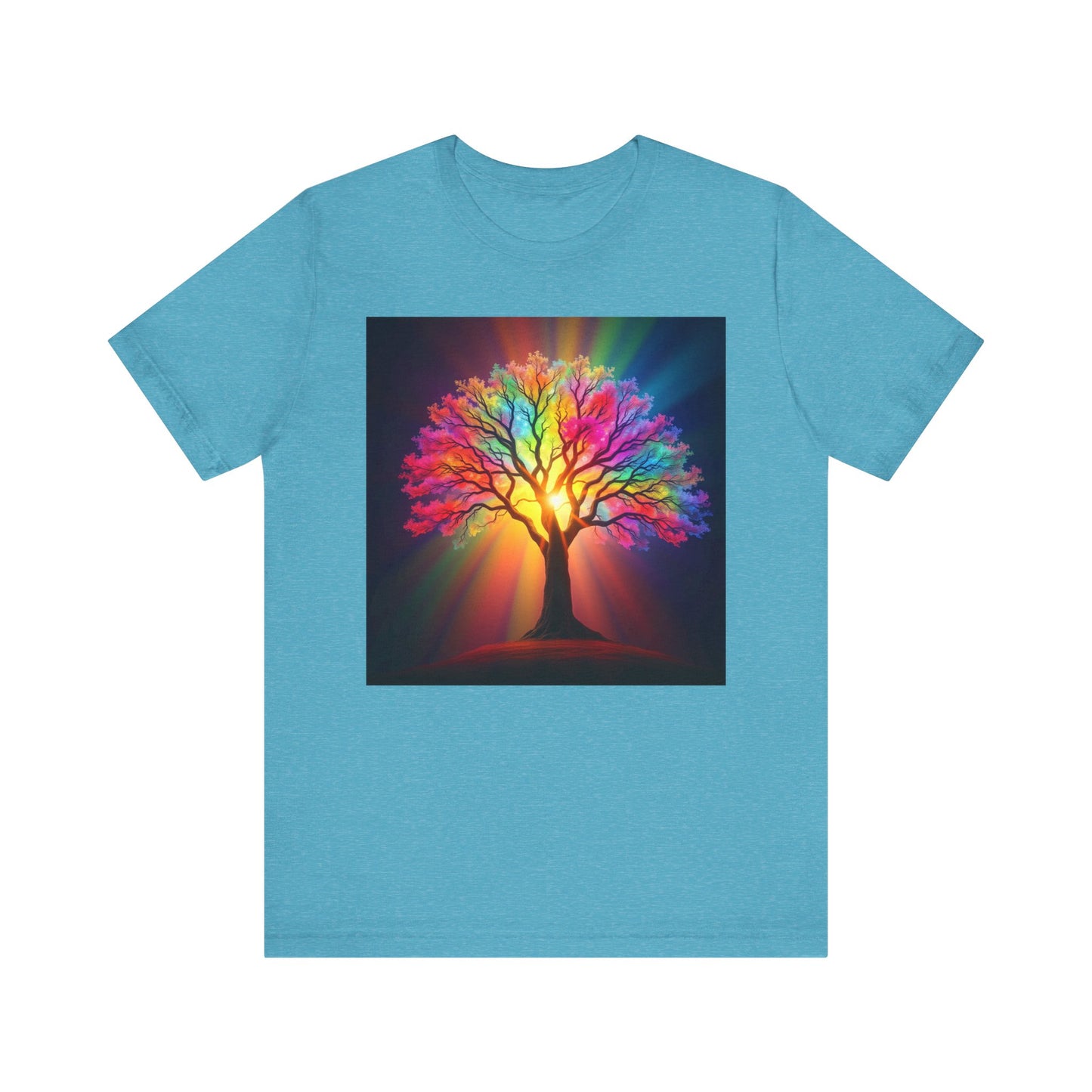 Vibrant Rainbow Tree of Life T-Shirt