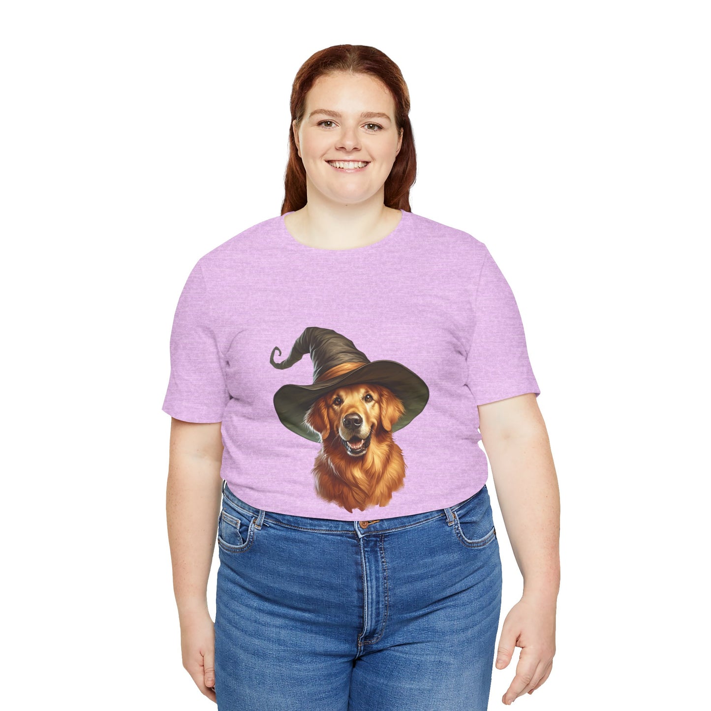 Wizard Golden Retriever Tee