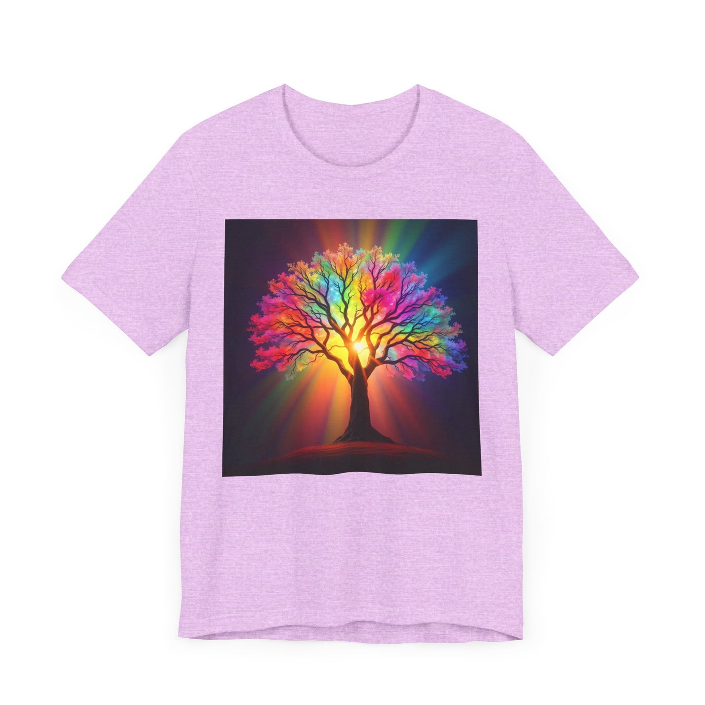 Vibrant Rainbow Tree of Life T-Shirt