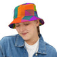 Abstract Art Bucket Hat - Resonating Crystal Creations