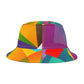 Abstract Art Bucket Hat - Resonating Crystal Creations