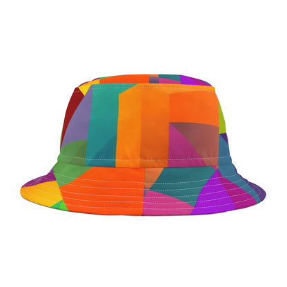 Abstract Art Bucket Hat - Resonating Crystal Creations