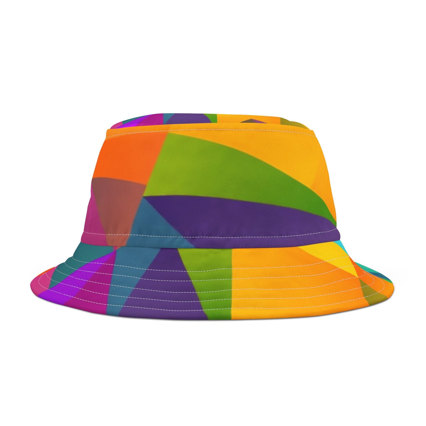 Abstract Art Bucket Hat - Resonating Crystal Creations