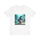 Axolotl Wizard Tee - Resonating Crystal Creations