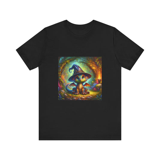 Baby Wizard Dragon T-Shirt, Magical Infant Tee, Fantasy Kids Shirt, Mythical Creature Top, Magical Creature Apparel - Resonating Crystal Creations