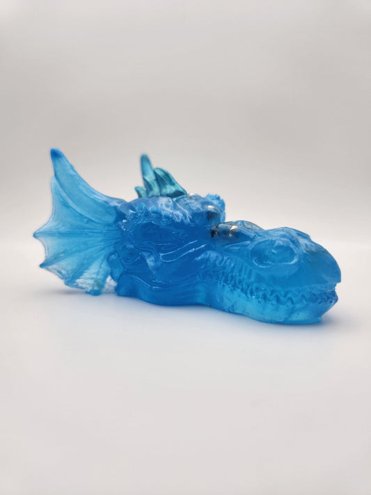 Blue Dragon Head - Resonating Crystal Creations