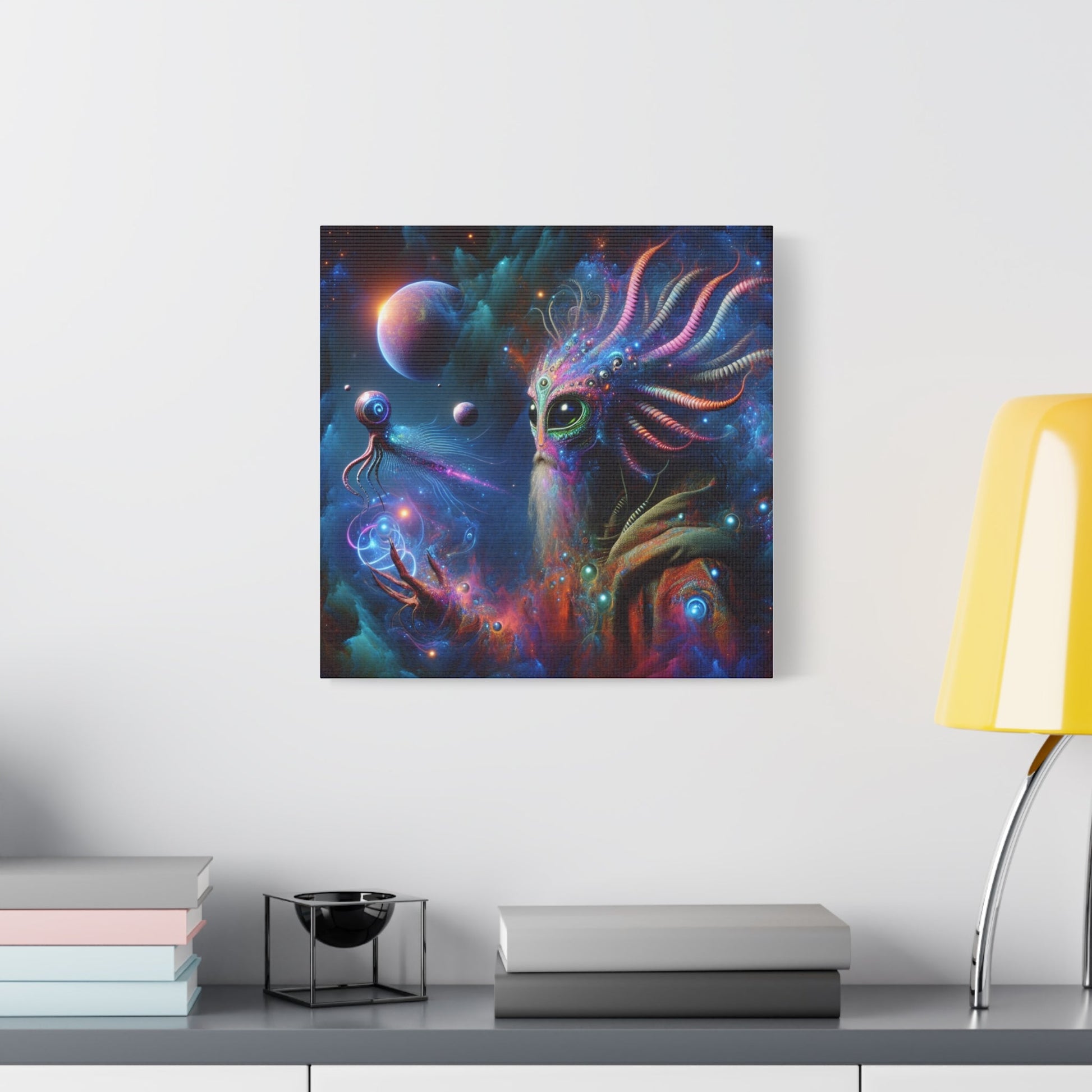 Canvas Print Alien Elder God - Resonating Crystal Creations